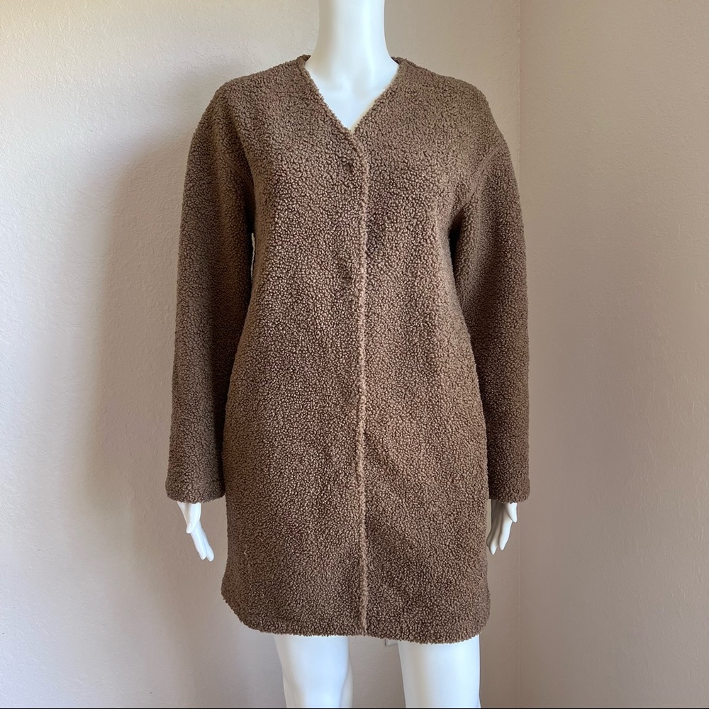 UNIQLO PILE-LINED FLEECE COAT